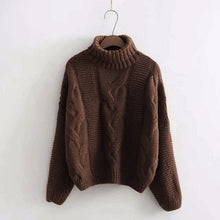 Load image into Gallery viewer, 2019 Turtleneck Sweater Women Pullover High Elasticity Knitted Ribbed Sweater Slim Jumper Autumn Winter Basic Female Sweater