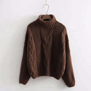 2019 Turtleneck Sweater Women Pullover High Elasticity Knitted Ribbed Sweater Slim Jumper Autumn Winter Basic Female Sweater