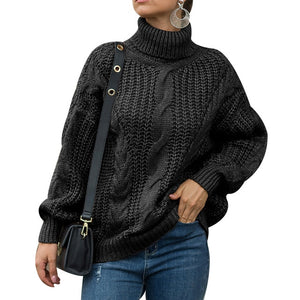 2019 Turtleneck Sweater Women Pullover High Elasticity Knitted Ribbed Sweater Slim Jumper Autumn Winter Basic Female Sweater